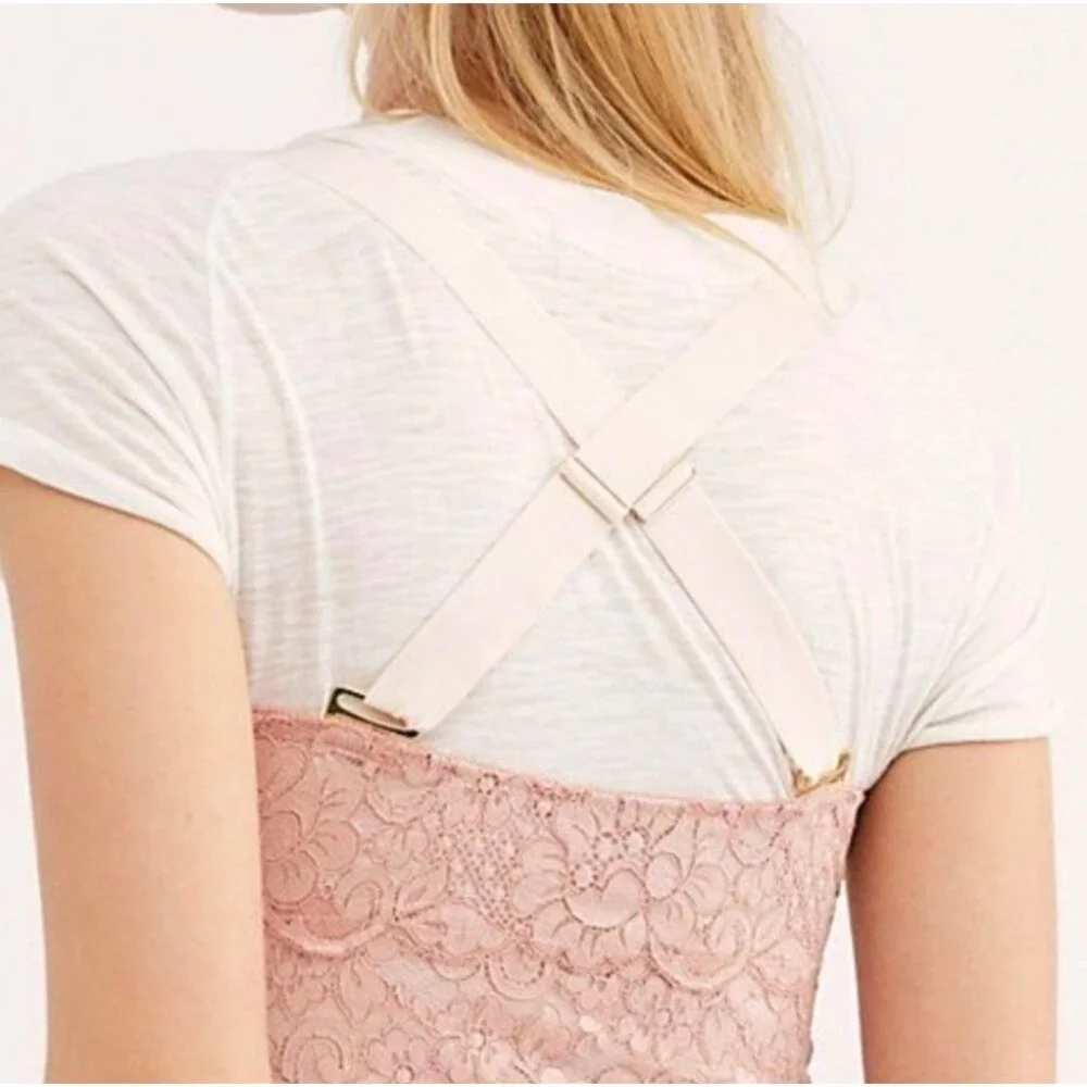NWT We Are HAH Free People Bustier Corset Top Size Small Busta Move Copper Rose - Picture 2 of 11